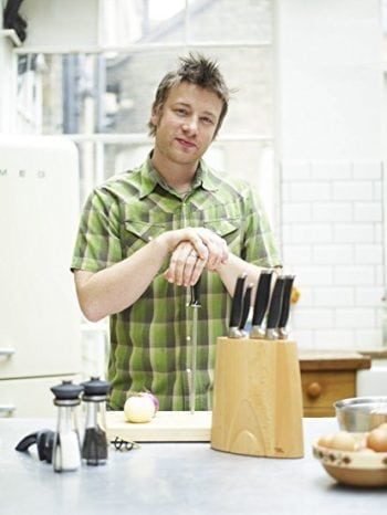 Jamie Oliver 5 részes késkészlet bükkfa tartóval - Image 3