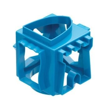 Kitchen Craft Miniamo kocka alakú sütikiszúró 10*10 cm, kék