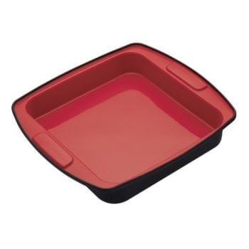Kitchen Craft Négyzet, szilikon borítású sütőforma 23*23 cm