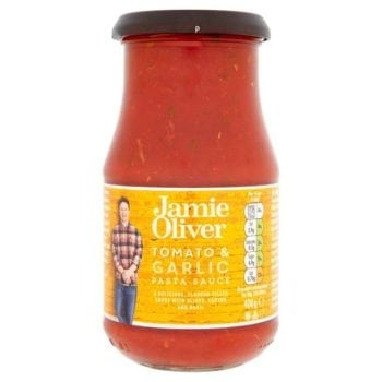 Jamie Oliver Fűszeres olíva és fokhagyma ízesítésű tésztaszósz 400 g