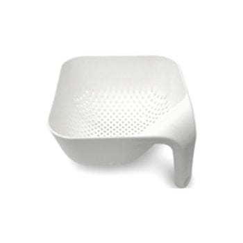 Joseph Joseph Szögletes szűrő (nyeles) fehér 21*21*11,5 cm