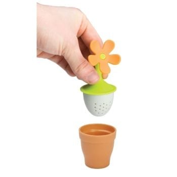 Taylor Eye Teafű tartó virágcserép alakú, többféle design