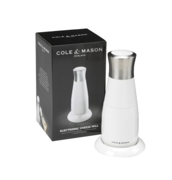 Cole & Mason elektromos sajtreszelő