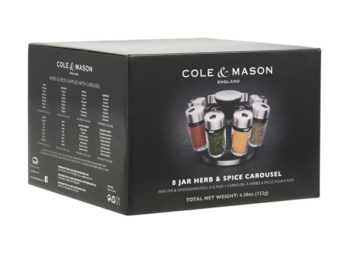 Cole & Mason fűszertartó - 8 db üveggel - Image 2