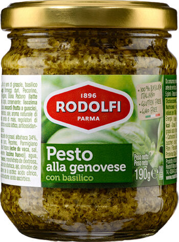 Rodolfi zöld pesto 190g