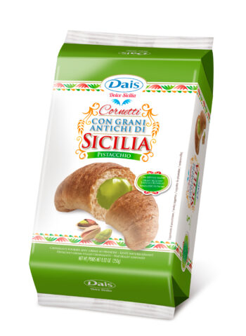 Szicíliai pisztácia krémmel töltött croissant (5 db/ csomag)